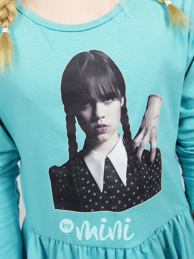 Wednesday a Věc šaty mint