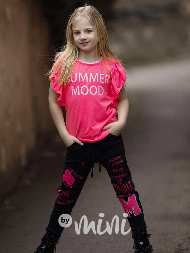 Summer mood triko neon pink