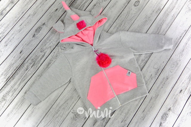 Jednorožec grey mikina