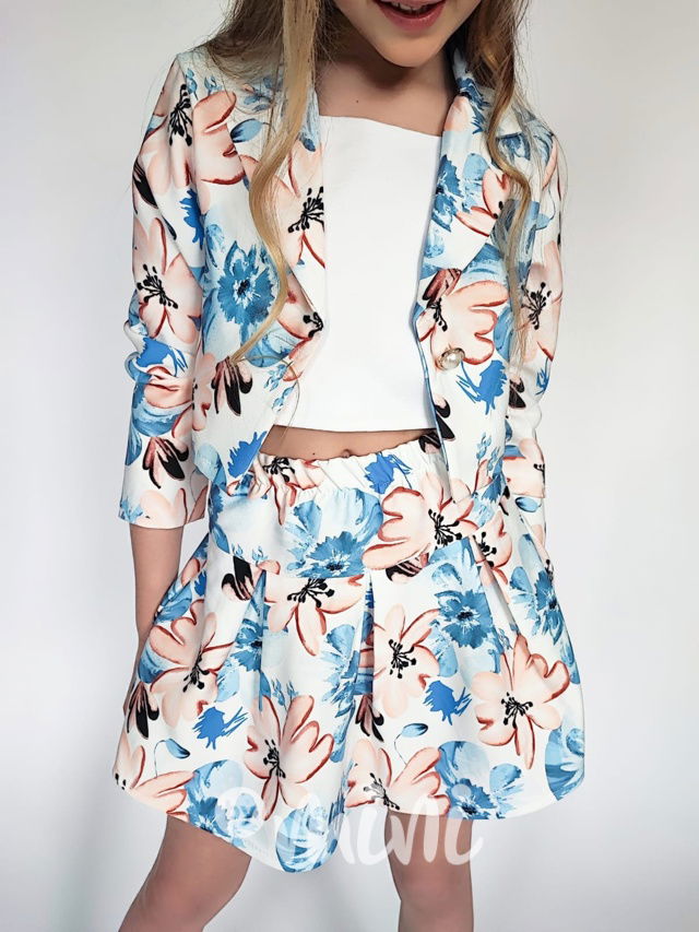 Flower sako + sukně
