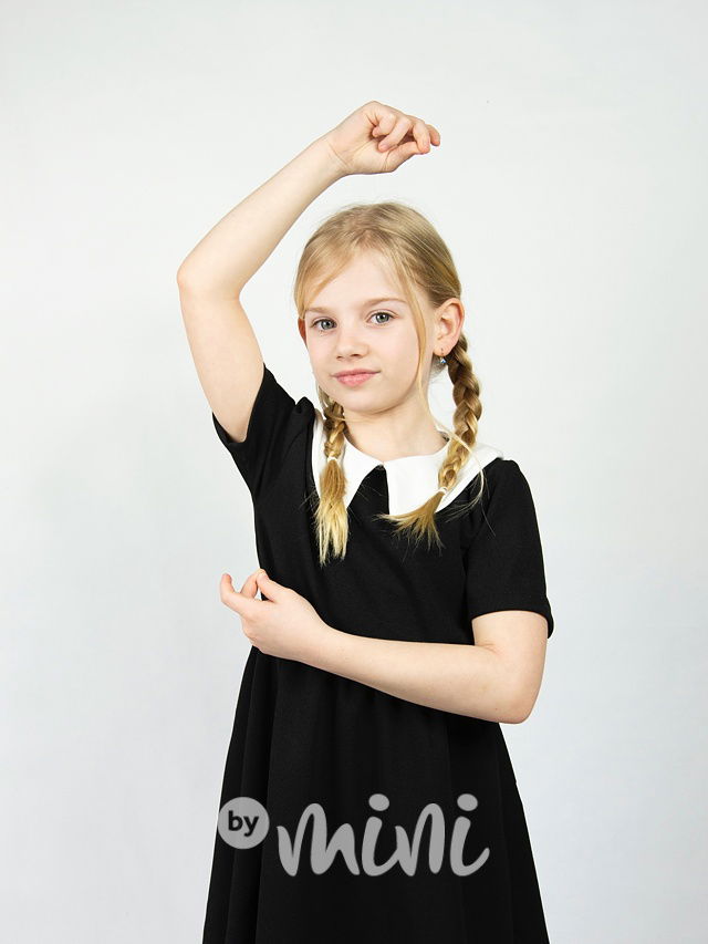 Wednesday black dress summer