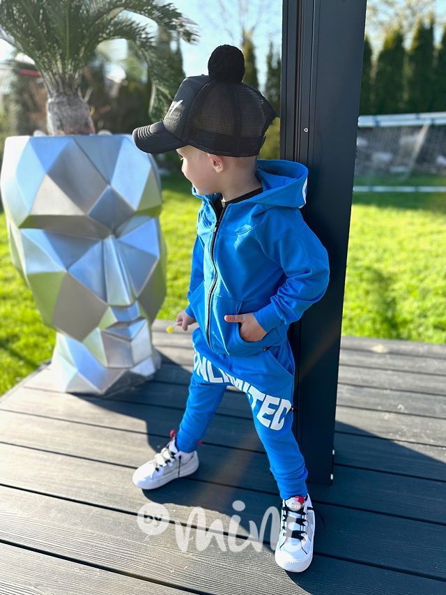 Unlimited modré baggy