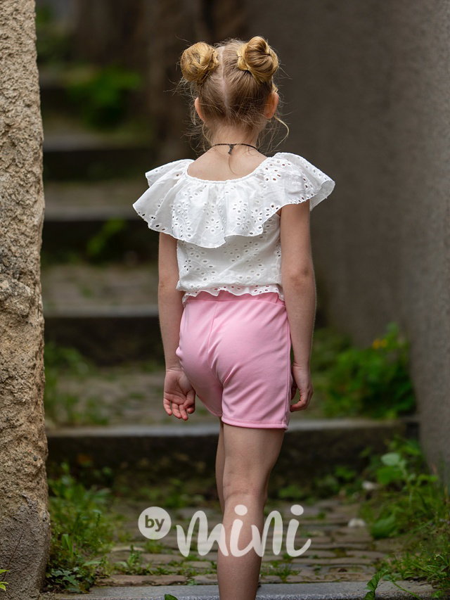 Madeira letní komplet s řetízkem růžová