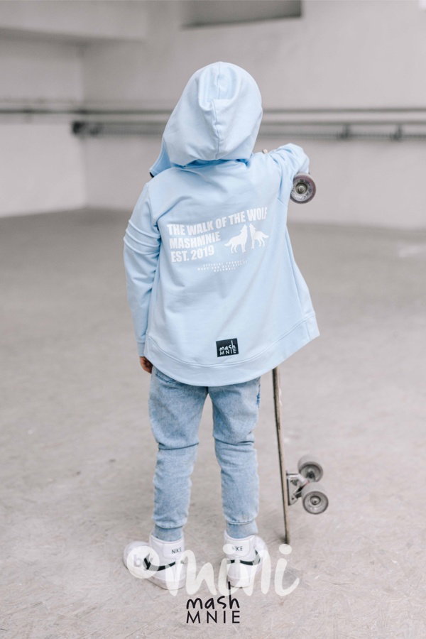 Mash Mnie biker jeans blue
