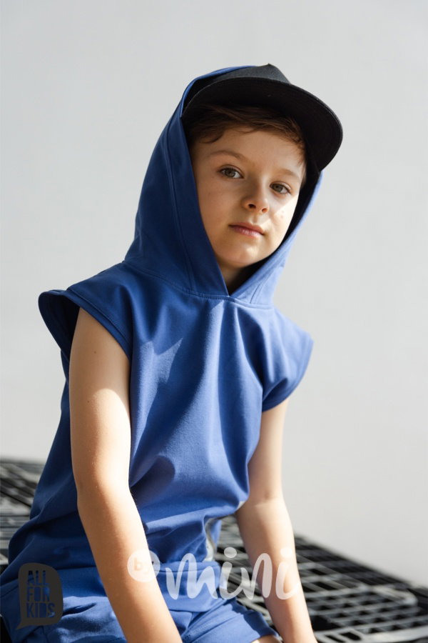 AFK hoodie triko modré