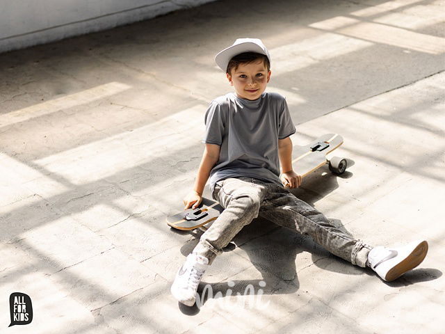 AFK denimové kalhoty ice black