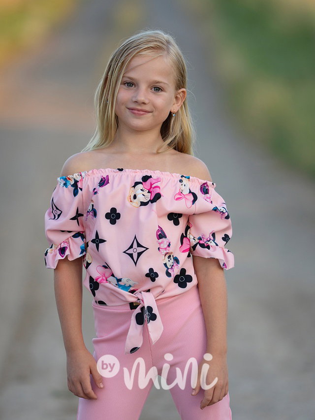 Minnie crop blůzka