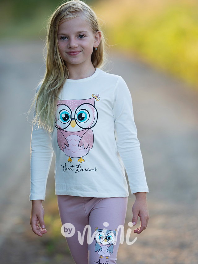3-dílný set sovička pudder