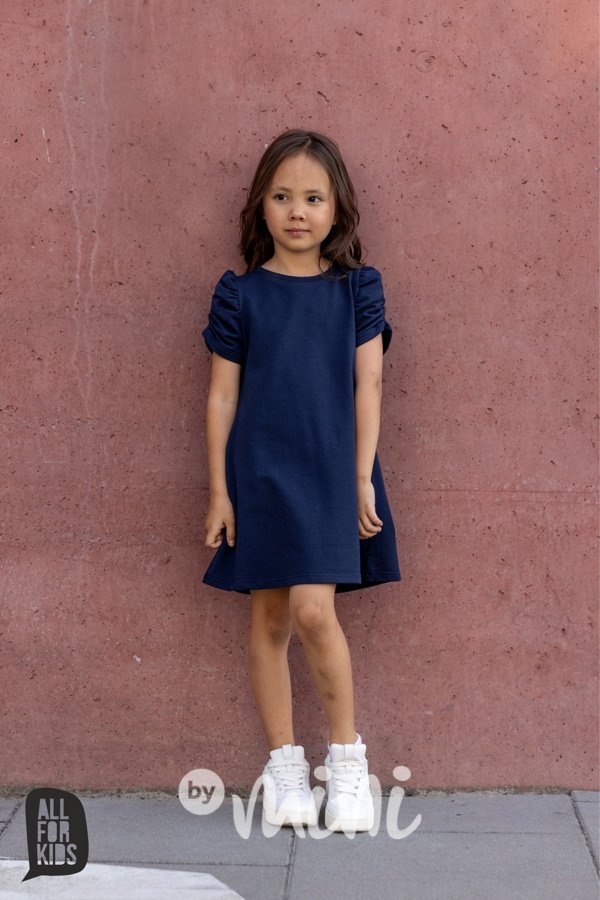 School šaty royal blue