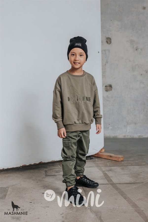 Mash Mnie cargo kalhoty khaki