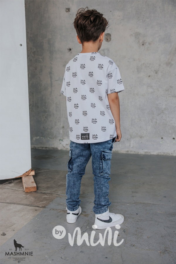 Mash Mnie cargo blue jeans