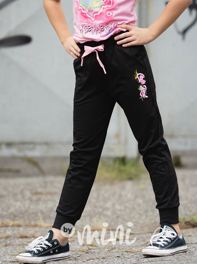 3-dílná teplákovka black