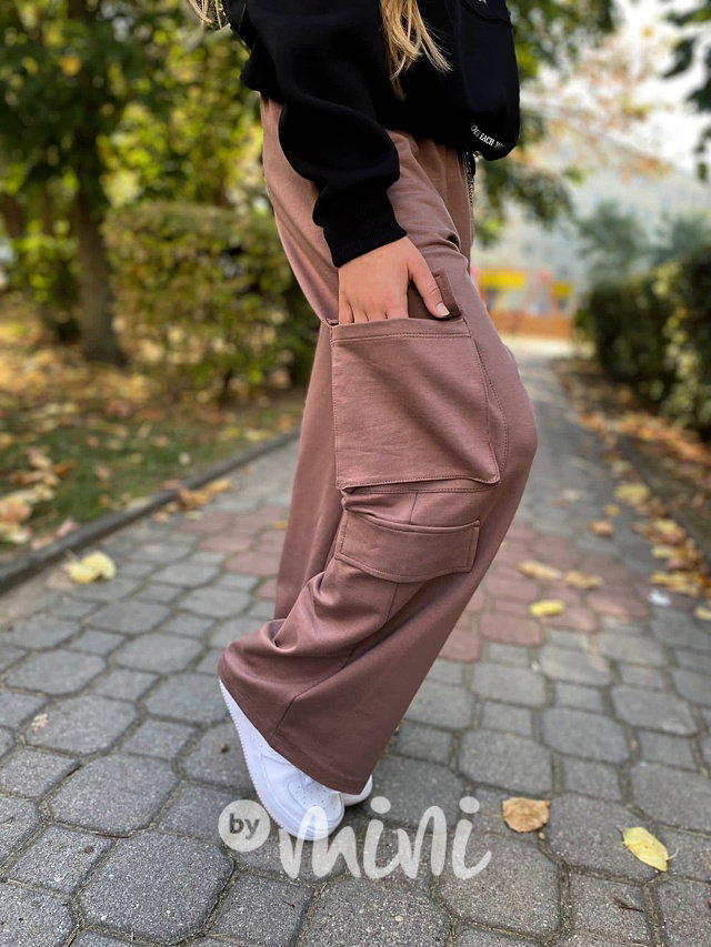 Cargo švédy s řetízkem chocolate