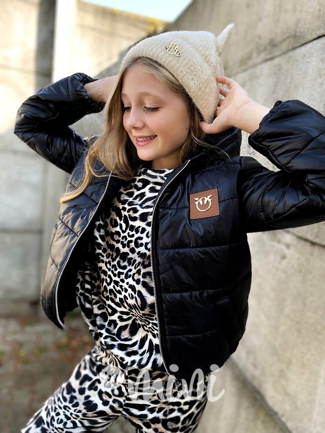 Prošívaná bunda black