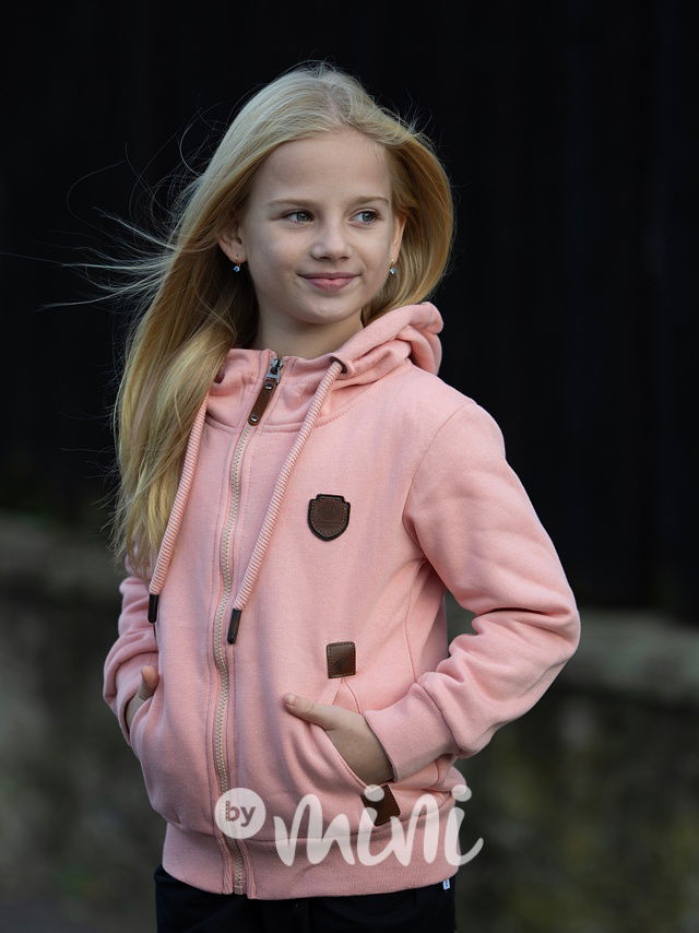 Teplá mikina pink