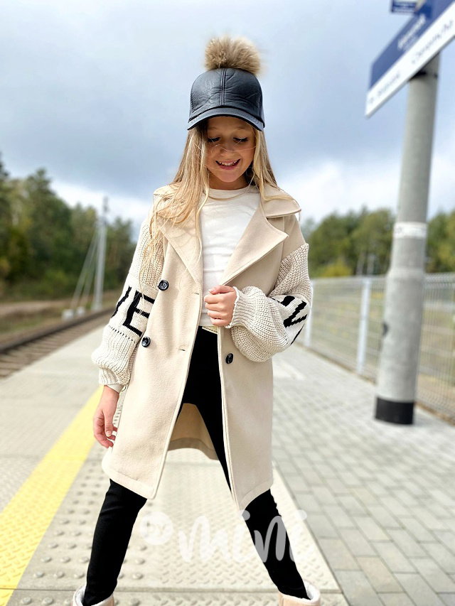 Eco leather kšilt s pomponem