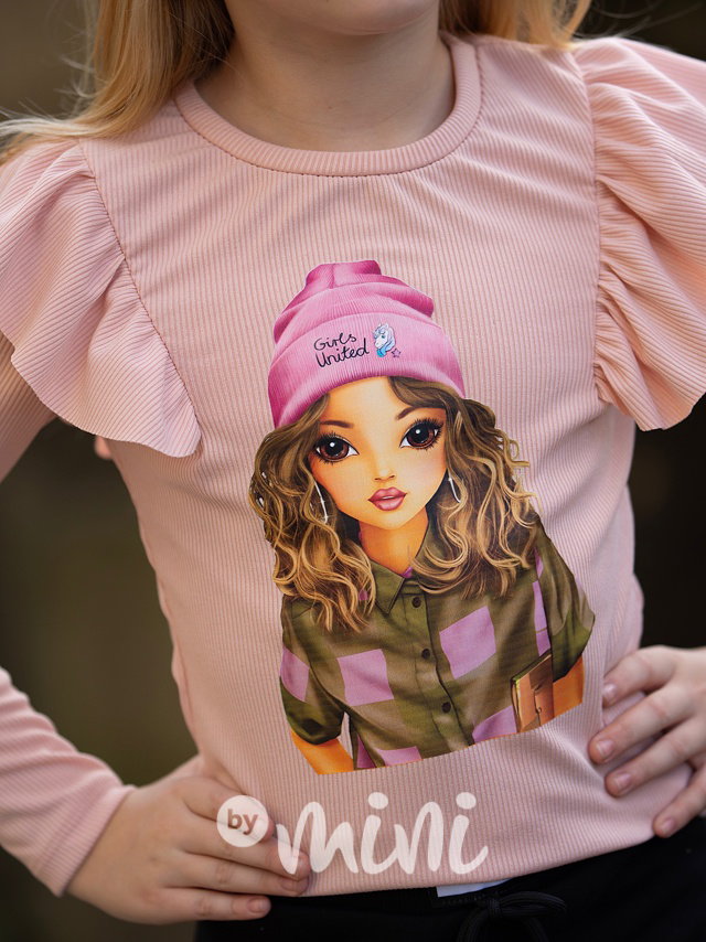 GIRL blůzka růžová