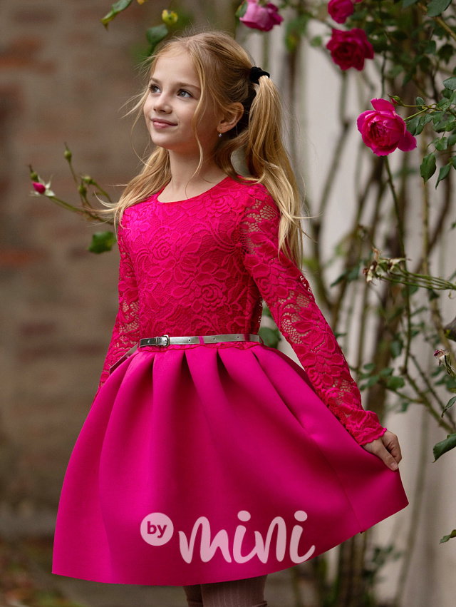 Luxury MAGENTA dress
