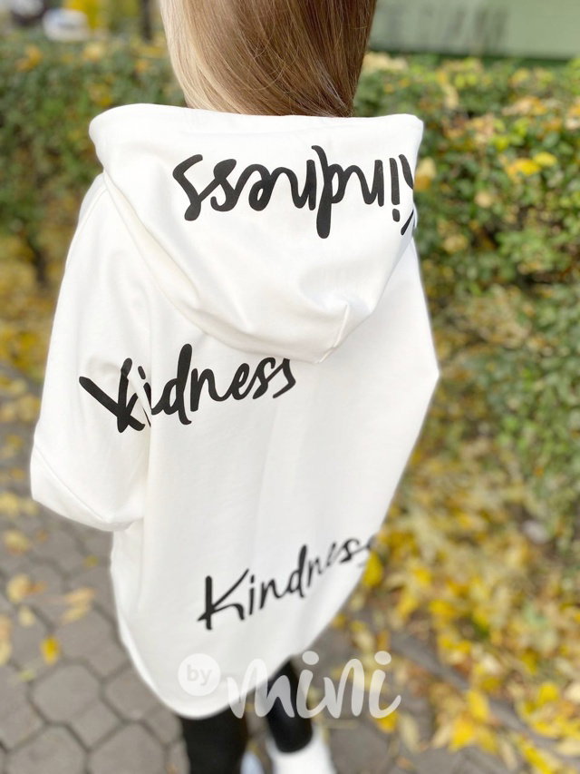 Kindness mikina white