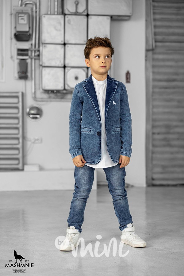 Mash Mnie denim sako blue
