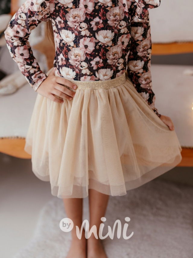 Zlatá tutu sukně Lily Grey