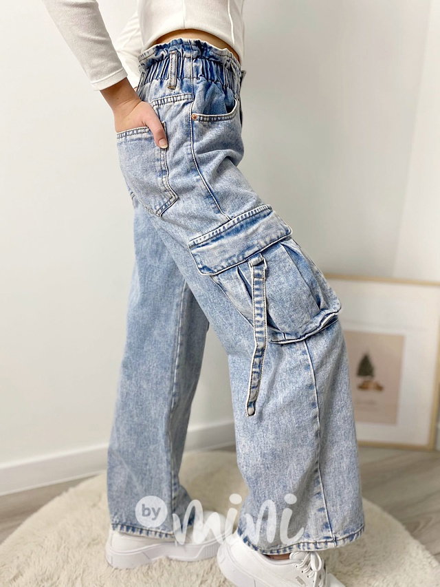 Fashion maxi jeans švédy kapsáče
