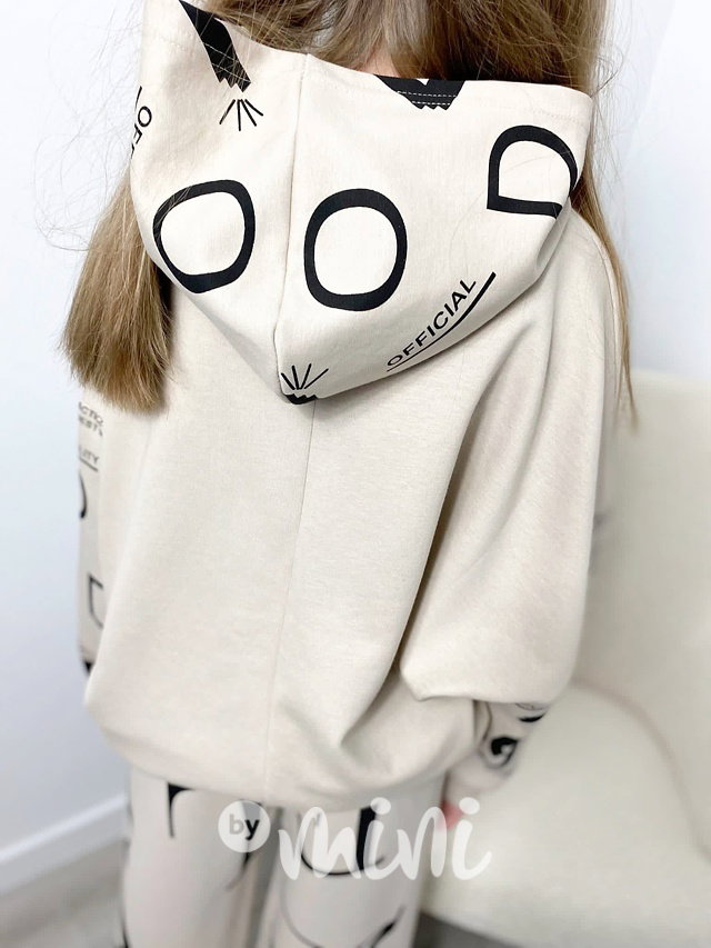 Lounge oversize mikina ORIGINAL beige