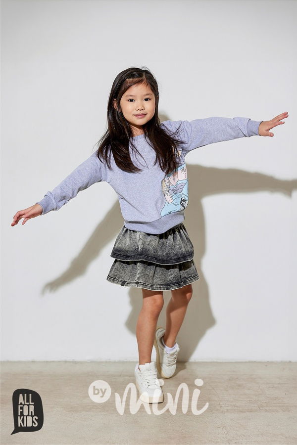 AFK mikina GIRL šedá