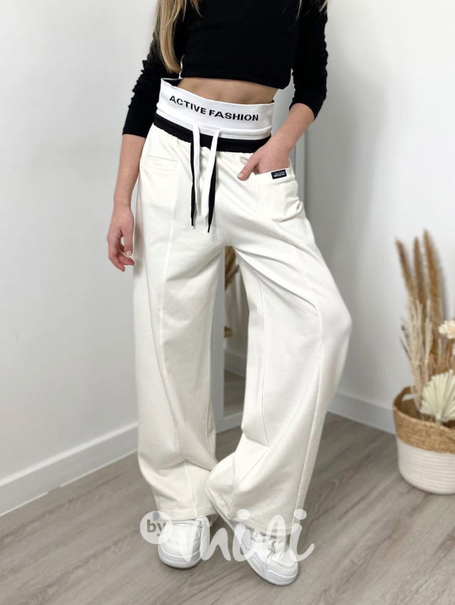 Active fashion maxi švédy white