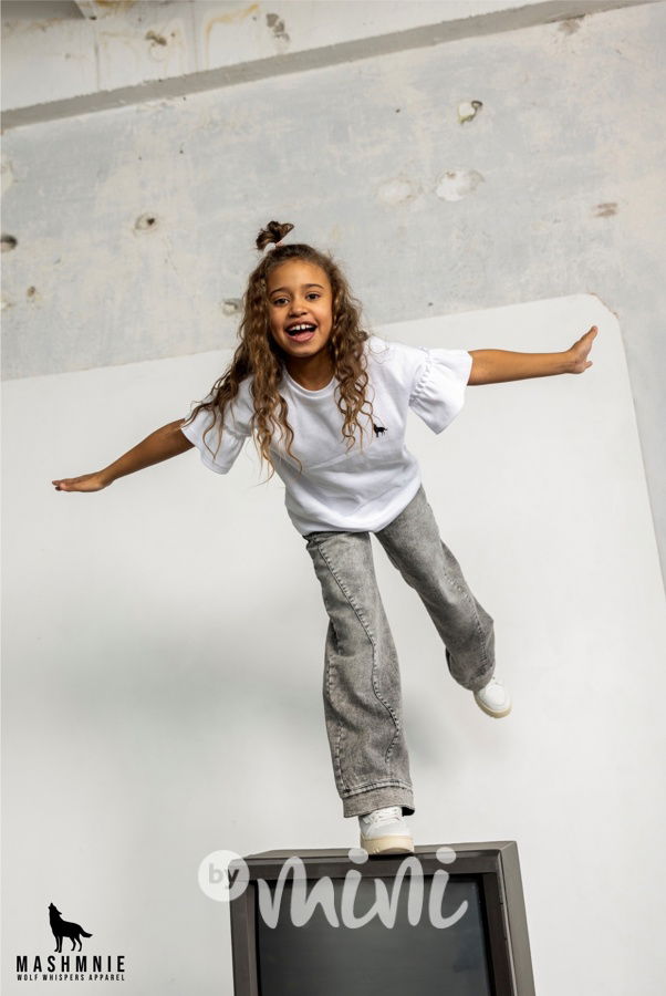 Mash Mnie soft black denim švédy