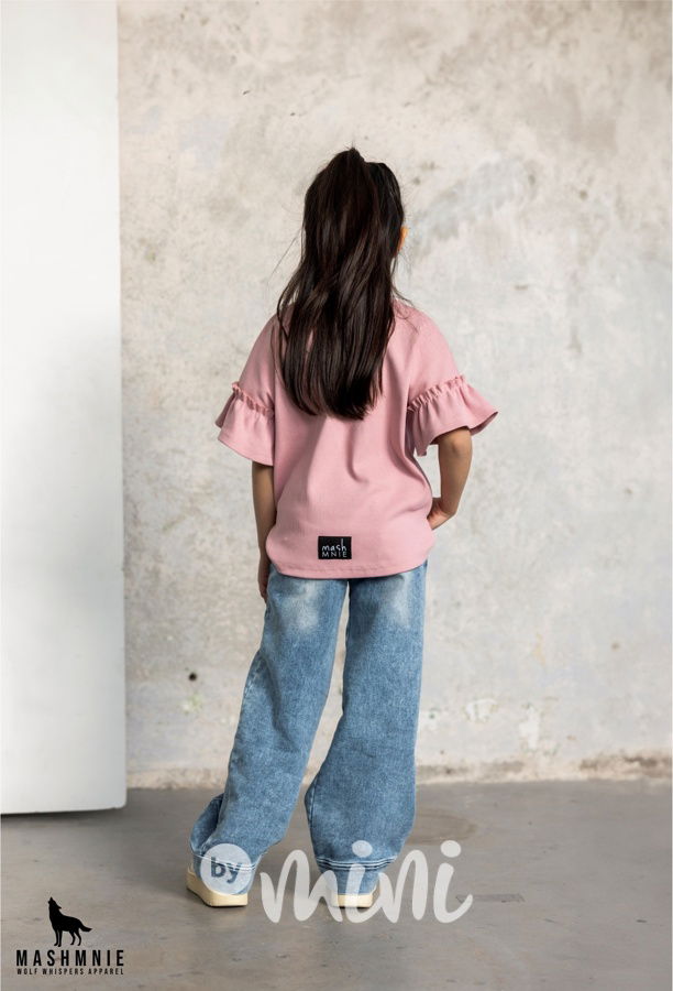 Mash Mnie soft blue denim švédy