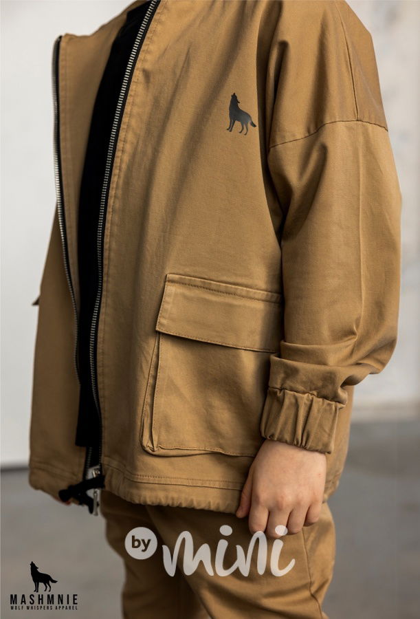 Mash Mnie cotton bunda WOLF natural