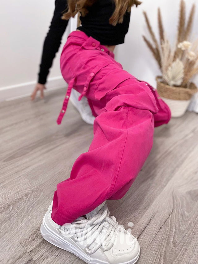 Maxi fashion švédy STREET malinové