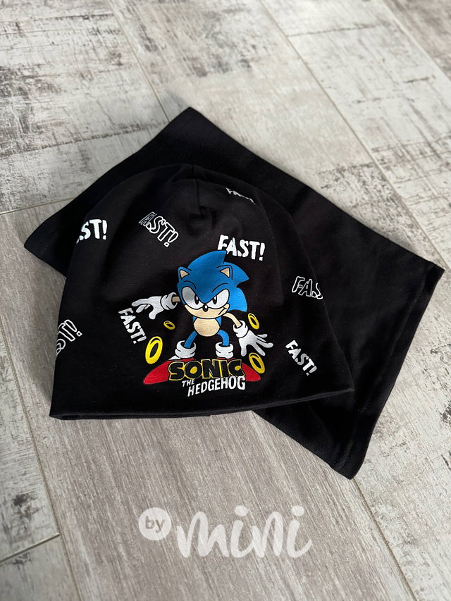 Sonic čepice + nákrčník