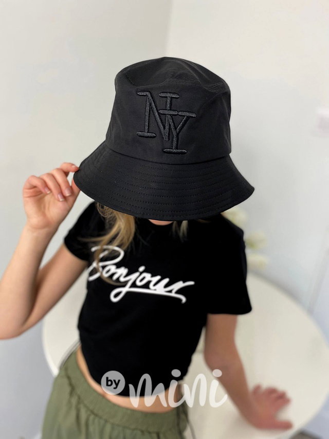 NY klobouček black