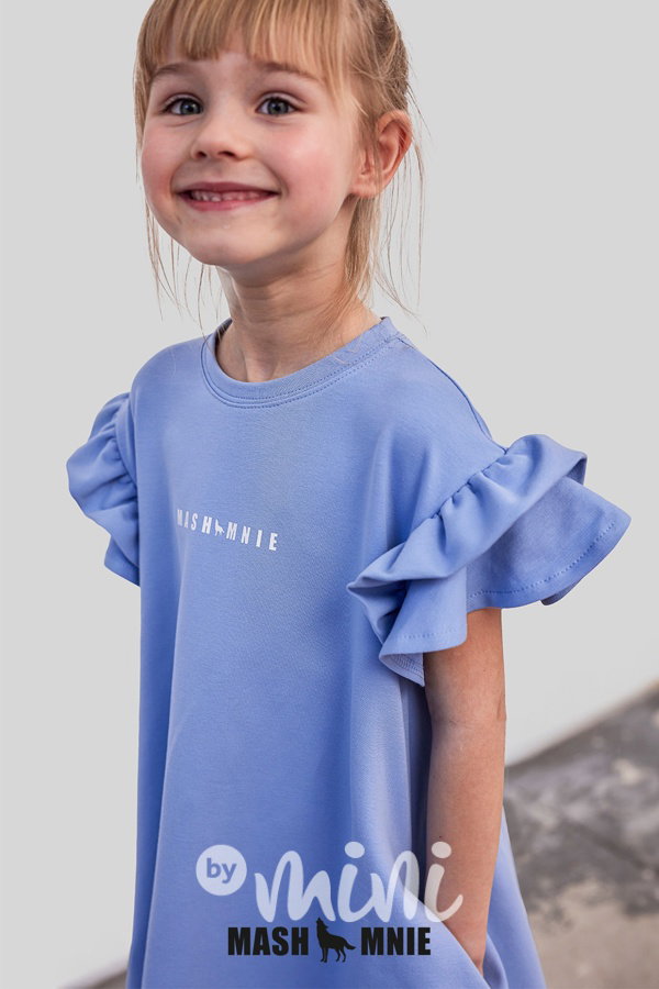 Mash Mnie summer šaty baby blue