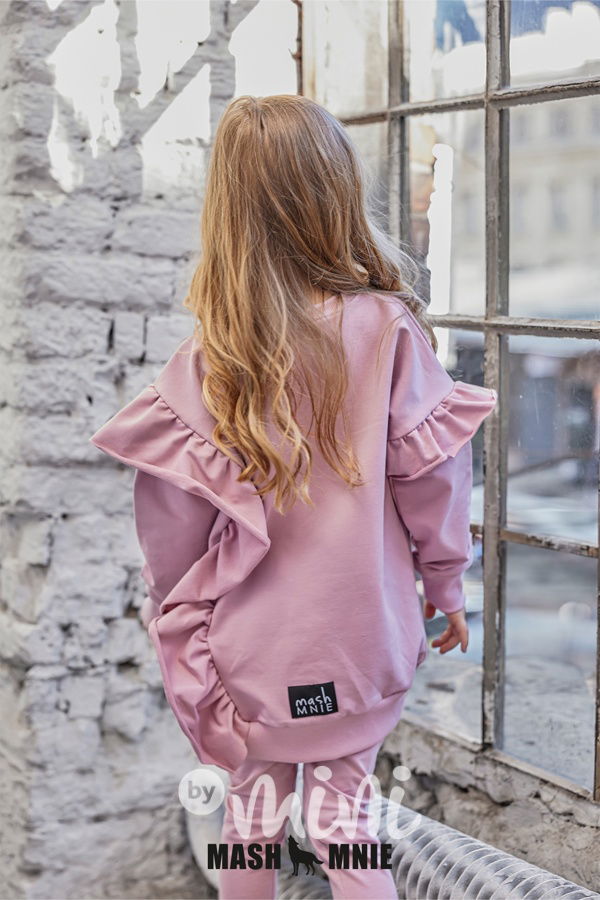 Mash Mnie mikinová tunika růžová