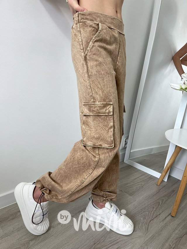 Acid wash cargo kapsáče mustard