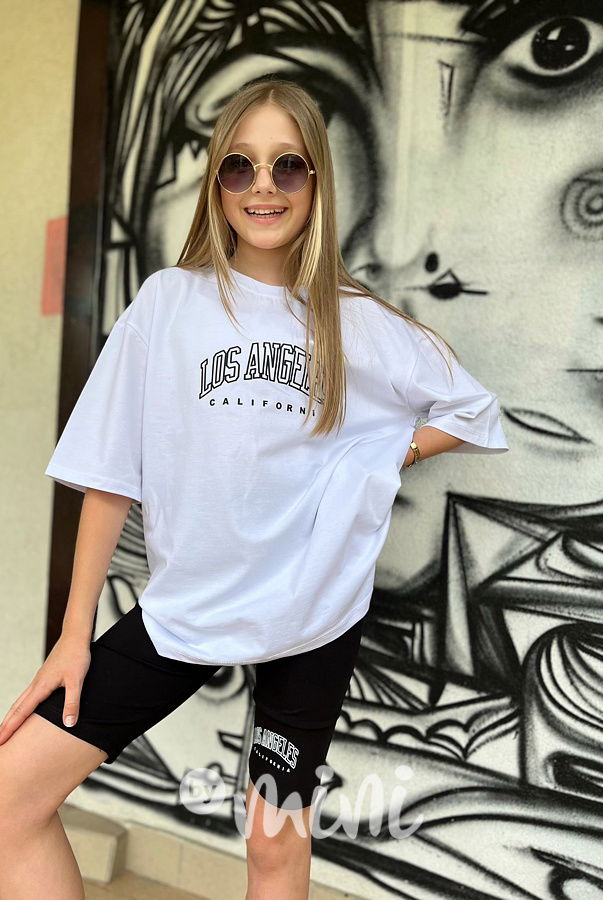 LOS ANGELES oversize triko + šortky