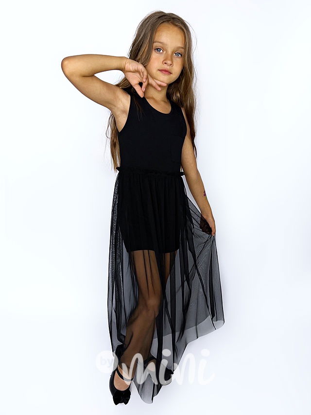 All for kids šaty s tylem black