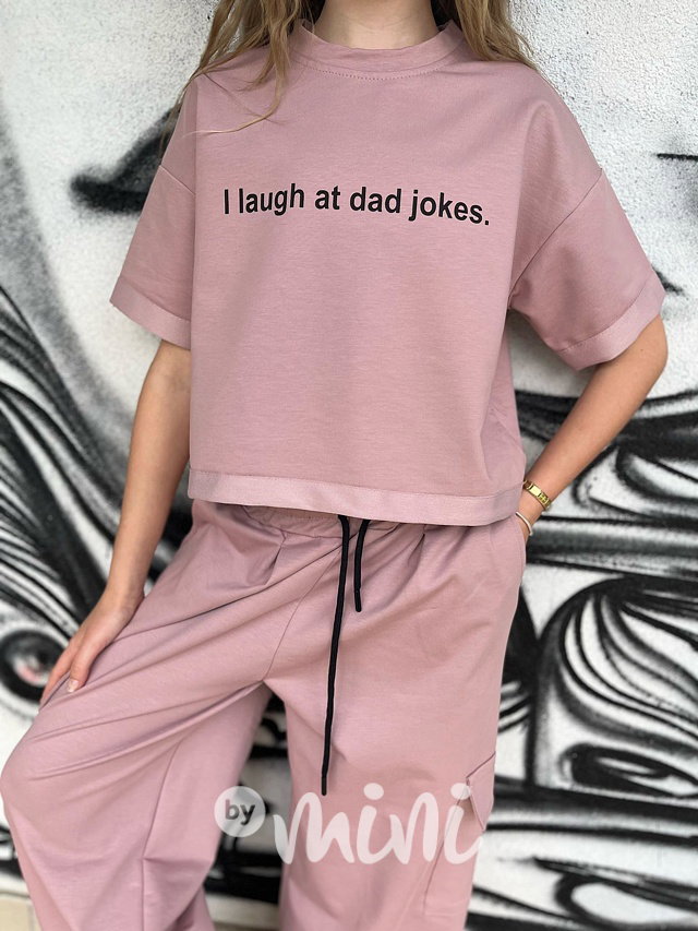 Lounge souprava DAD JOKES pudrová