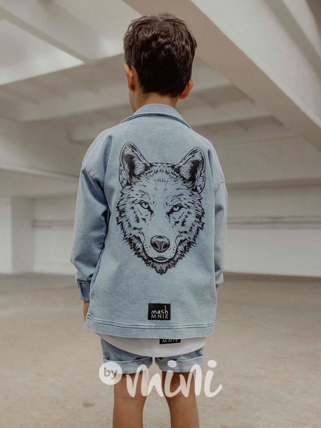 Mash Mnie jeans bunda WOLF blue