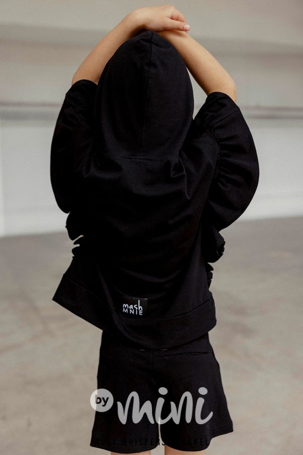 Mash Mnie blůzka s volánkem black