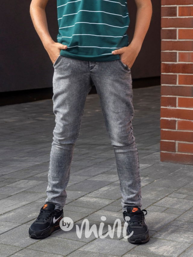 All for kids soft jeans ice black