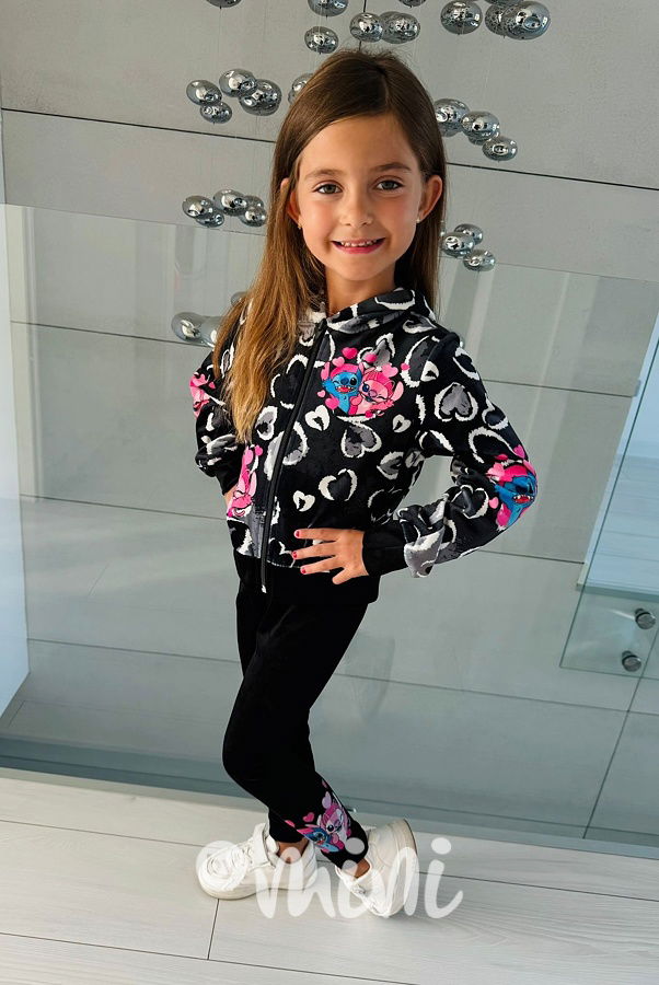 Lilo & Stitch velur teplákovka