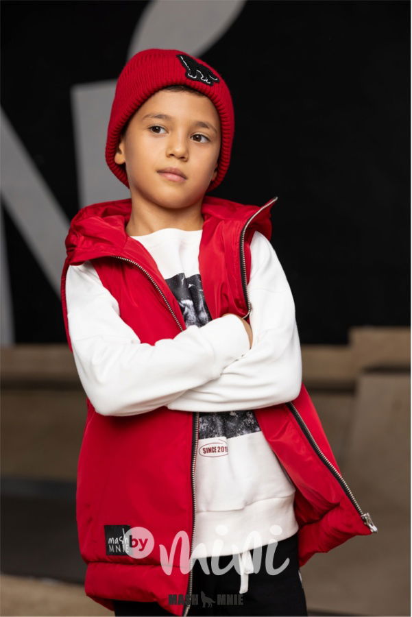 Mash Mnie mikina WOLF cream