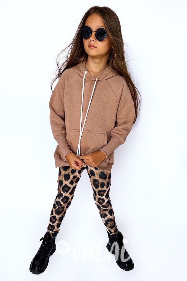 Animal soft velur legíny