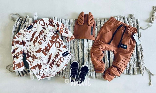 DESPACITO biker tepláky ginger