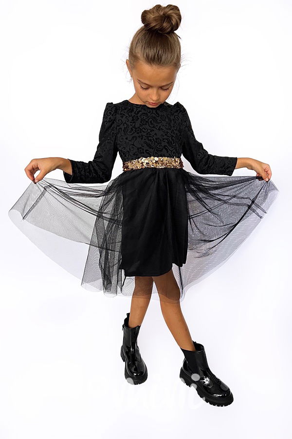 PREMIUM slavnostní šaty s černou tylovou sukní