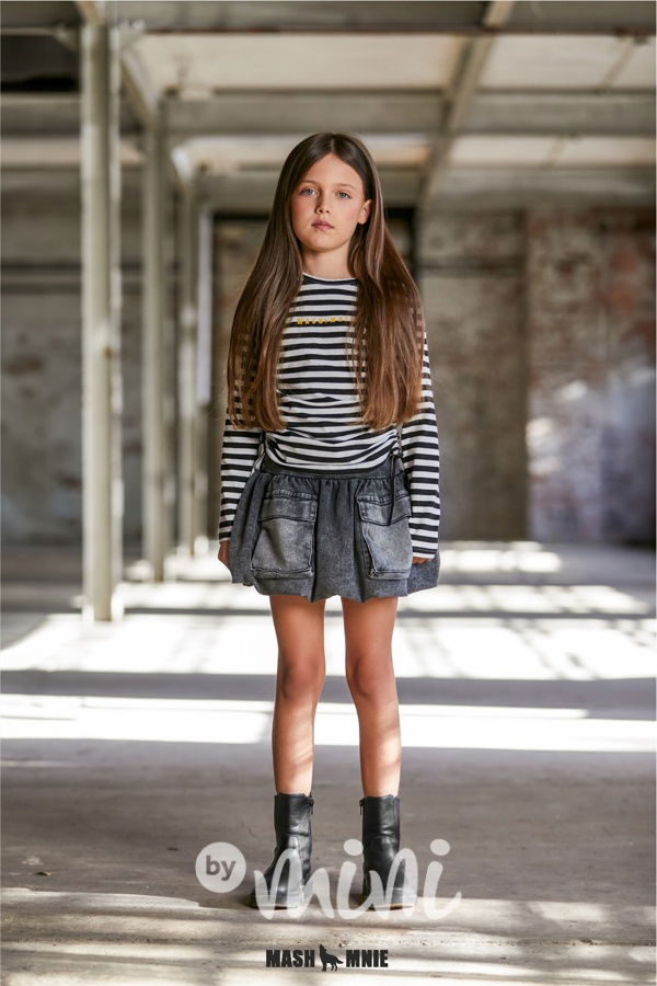 Mash Mnie soft denim sukně dark